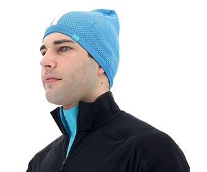 UYN O102195 NATYON PARALLELL Hat Unisex Diva Blue/White 1