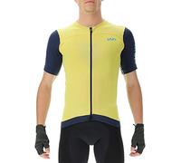 UYN O102290 Biking Garda OW SH_SL T-Shirt Men's Yellow Jasmine/Peacock L