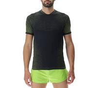 UYN O102337 Running EXCELERATION OW SH_SL T-Shirt Men's Black/Lime L