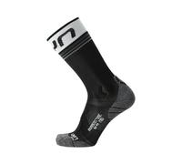 UYN Runner's One Running Socks Men-Black,White, Size 42-44