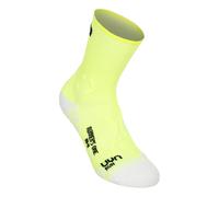 UYN Runner's One Short Running socks Men - yellow, white, Size 42-44