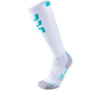 UYN S100035 SKI EVO RACE Socks Women's White/Teal 36