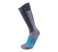 UYN S100044 SKI COMFORT FIT Socks Women's Grey/turquoise 38