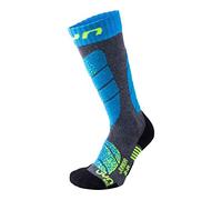 UYN SKI JUNIOR - Grey/Turquoise / 31/34 / UK 12-2.5