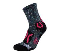 UYN S100060 OUTDOOR EXPLORER Socks Unisex Gray Multicolor/Pink 34