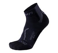 UYN S100065 RUN SUPER FAST Socks Men's Black/Anthracite 38
