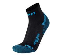 UYN S100076 RUN SUPERLEGGERA Socks Men's Black/indigo 38