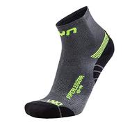 UYN S100076 RUN SUPERLEGGERA Socks Men's Silver/Fluo Yellow 41