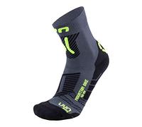 UYN S100080 CYCLING MTB Socks Men's Anthracite/Fluo Yellow 41