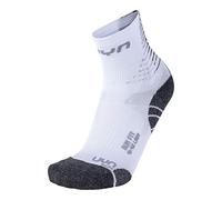 UYN Women's Run FIT Socks, White/Pearl Grey, 37/38