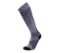UYN S100153 SKI CASHMERE SHINY Socks Men's Silver celebrity 38