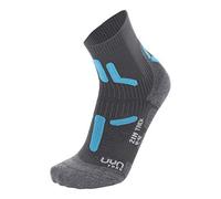 UYN S100220 TREKKING 2IN Socks Women's Anthracite/Turquoise 36