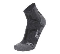 UYN S100221 TREKKING 2IN LOW CUT Socks Men's Grey/Anthracite 38