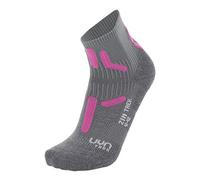 UYN S100222 TREKKING 2IN LOW CUT Socks Women's Medium grey/pink 36
