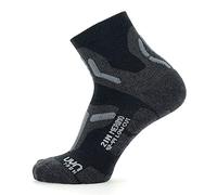 UYN S100241 TREKKING 2IN MERINO LOW CUT Socks Men's Black/gray 41
