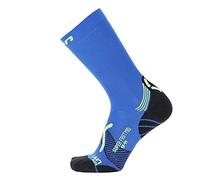 UYN S100254 RUN SUPER FAST MID Socks Men's Black blue 41