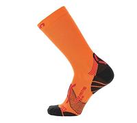 UYN S100254 RUN SUPER FAST MID Socks Men's Red-orange 47