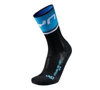 UYN S100287 CYCLING ONE LIGHT Socks Men's Black/Cobalt Blue 44