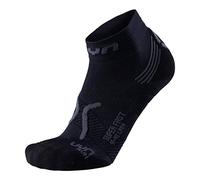 UYN Super Fast Lady's Running Socks - Black/Anthracite, 37/38