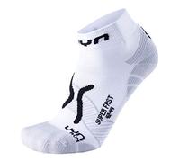 UYN Super Fast Men's Running Socks - White/Black, 45/47