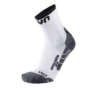 UYN SUPERLEGGERA Men's Cycling Socks - White/Black, 35/38
