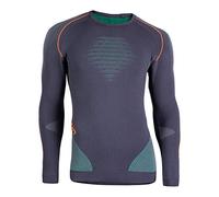 UYN U100006 EVOLUTYON UW LG_SL. T-shirt Men's Anthracite/Green/Glossy Orange XXL