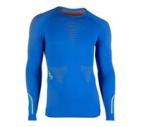 UYN U100011 AMBITYON UW LG_SL. T-shirt Men's Fresh Blue/Glossy Orange/Glossy Yellow XXL