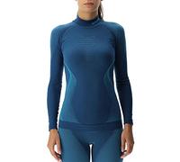 UYN U100038 EVOLUTYON UW LG_SL Turtle Neck T-Shirt Women's Poseidon Blue/Peacock533/Peacock533 XS