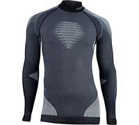 UYN U100047 EVOLUTYON UW LG_SL.TURTLE NECK MELANGE T-shirt Men's Anthracite melange/Nude/Avio XL