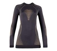 UYN U100229 FUSYON Cashmere Shiny 2.0 UW LG_SL.Round Neck T-Shirt Women's Golden Celebrity XL