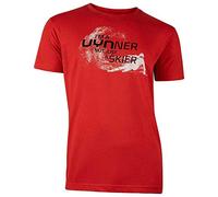UYN Uynner Club Skier T-Shirt Unisex T-Shirt - Pompeian Red, X-Small