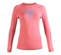 UYN Visyon Women's Thermal Undershirt, women's, U100031, Coral/Peacock/Pearl Grey, XS