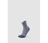 UYN Winter Pro Lady's Running Socks - Light Grey/Turquoise, 41/42