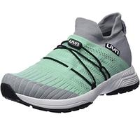 UYN Women's Free Flow Tune Sneaker, Mint/Silver, 8 UK