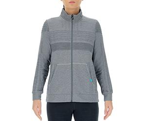 UYN Women's Natural Training Ow Full Zip Long Sl_ T-Shirt