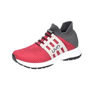 UYN Women's Nature Tune Walking Shoe, Bordeaux/Grey, 1 UK