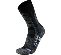 UYN Women's Ski Cross Country One Organic Socks, Black/Anthracite, 37|38