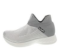 UYN Y100059-W068 Free Flow Metal Sneaker Women White/Grey UK 3.5
