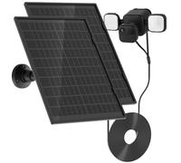 UYODM 2 Pack 10W Solar Panel for All-New Blink Outdoor 4 /(3rd Gen) Floodlight Camera,16.5Ft/5m Weatherproof Cable Power Your Blink Floodlight Camera Continuously (Floodlight & Cam NOT Included)