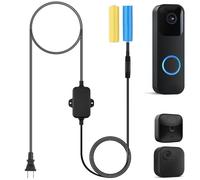 UYODM 20Ft/6m Charging Cable Power Adapter Designed for Blink Video Doorbell (Replace Battery), Blink Outdoor 4 (4th Gen) & XT3, Doorbell Transformer with IP67 Weatherproof Power Cable Black