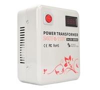 uyoyous 3000W Step Down Voltage Transformer 220V~240V to 100V~120V US to UK Voltage Converter with Temperature Control Circuit Breaker Protection, with the LED display screen
