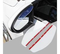 UYSSJTGAZ For Opel Mokka Monterey Monza Olympia Omega Car Side Mirror Rain Guard, Rearview Covers(C-transparent)