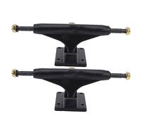 UYSTDMXKA 2PCS Professional Maple Skateboard Bracket, Aluminum Mg Alloy Longboard Stand, Lightweight Durable Skate Tool for Outdoor Sports with Stable Structure (Black)