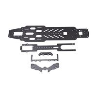 UYSTDMXKA Carbon Fiber Drift Upgrade Kit, Lightweight Flexible Carbon Fiber Body for 3RACING D5S RC Car with Hollow Two - Layer Design, Easy Install Replacement Parts