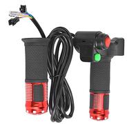 UYSTDMXKA Universal LED Voltage Display Twist Throttle for 12-99V Electric Bike Scooter, Wireless Thumb Throttle with Real - Time Battery Monitor, Compatible with Lithium Lead - Acid Batte