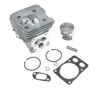 UYTGFO Cylinder Piston Kit Fit For Husqvarna 345FR 545F 545FR 545FX 545FXT 545RX 545RXT Jonsered CC2245 FC2245 FC2245W 577274901,577274902