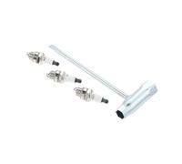 UYTGFO Fit for 2-Stroke Engine Trimmer for H-u-s-q-v-a-r-n-a 503235111 577484001 3Pcs BPMR7A Spark Plugs with Chainsaw Screwdriver Wrench 13 by 19 Mm