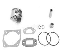 UYTGFO Fit for 4500 45cc 5200 52cc 5800 58cc Gas Chainsaw Zenoah Type 43mm 45mm 45.2mm Piston Ring Gasket Bearing Kit Universal(45.2mm 5800)