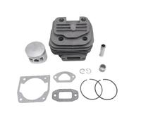 UYTGFO Fit for 4500 45cc 5200 52cc 5800 58cc Gasoline Chainsaw Spare Parts 43mm 45mm 45.2mm Chainsaw Cylinder Piston Needle Cage Gasket Kit(45cc 43MM)