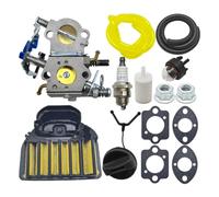UYTGFO Fit for 455 460 Rancher 461 Jonsered CS2255 Chainsaw 544883001 Carburetor Tune Up Maintenance Service Kit